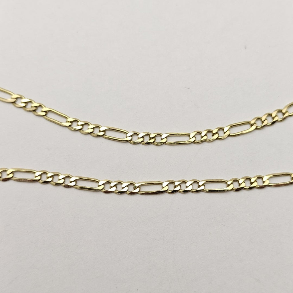 CADENA TEJIDO 3X1 14K 55 CM 5.2 GR (NUEVO)