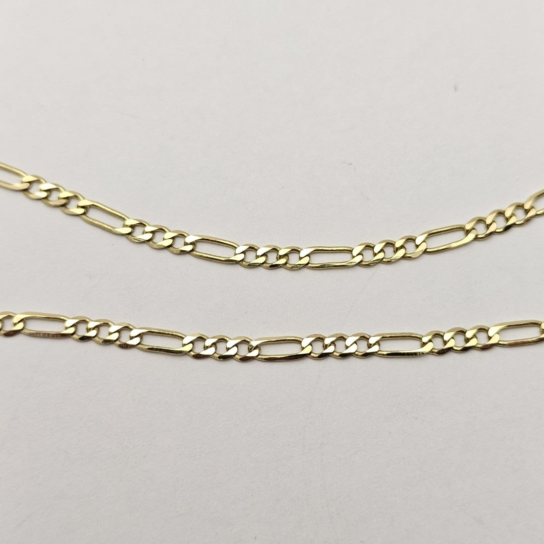 CADENA TEJIDO 3X1 14K 55 CM 5.2 GR (NUEVO)