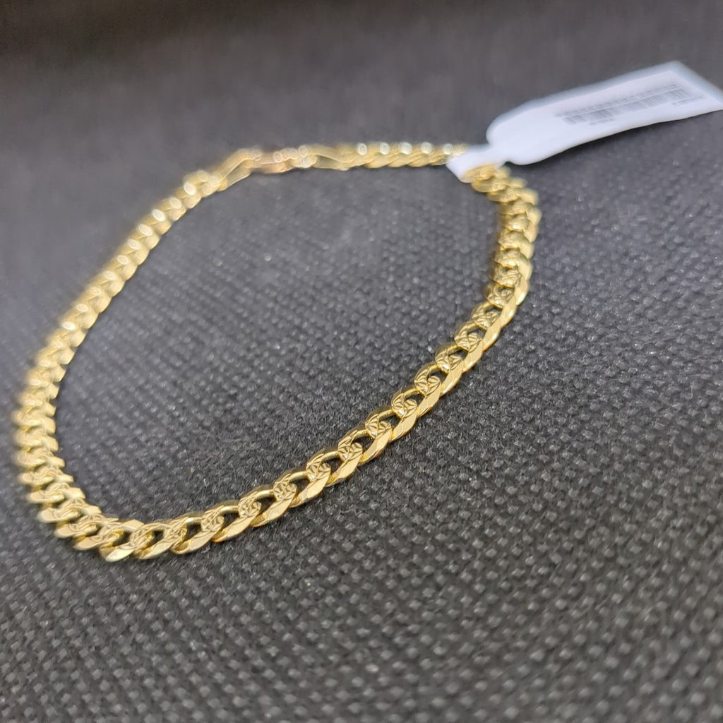 PULSERA BARBADA 14K 21 CM 7.4 GR (NUEVO)