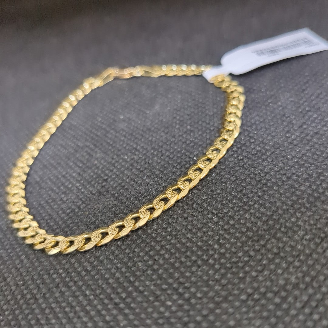 PULSERA BARBADA 14K 21 CM 7.4 GR (NUEVO)