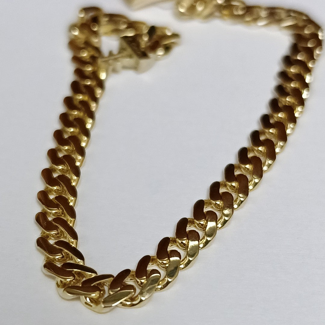 PULSERA MONACO ORO 14K 5.3 (NUEVO)