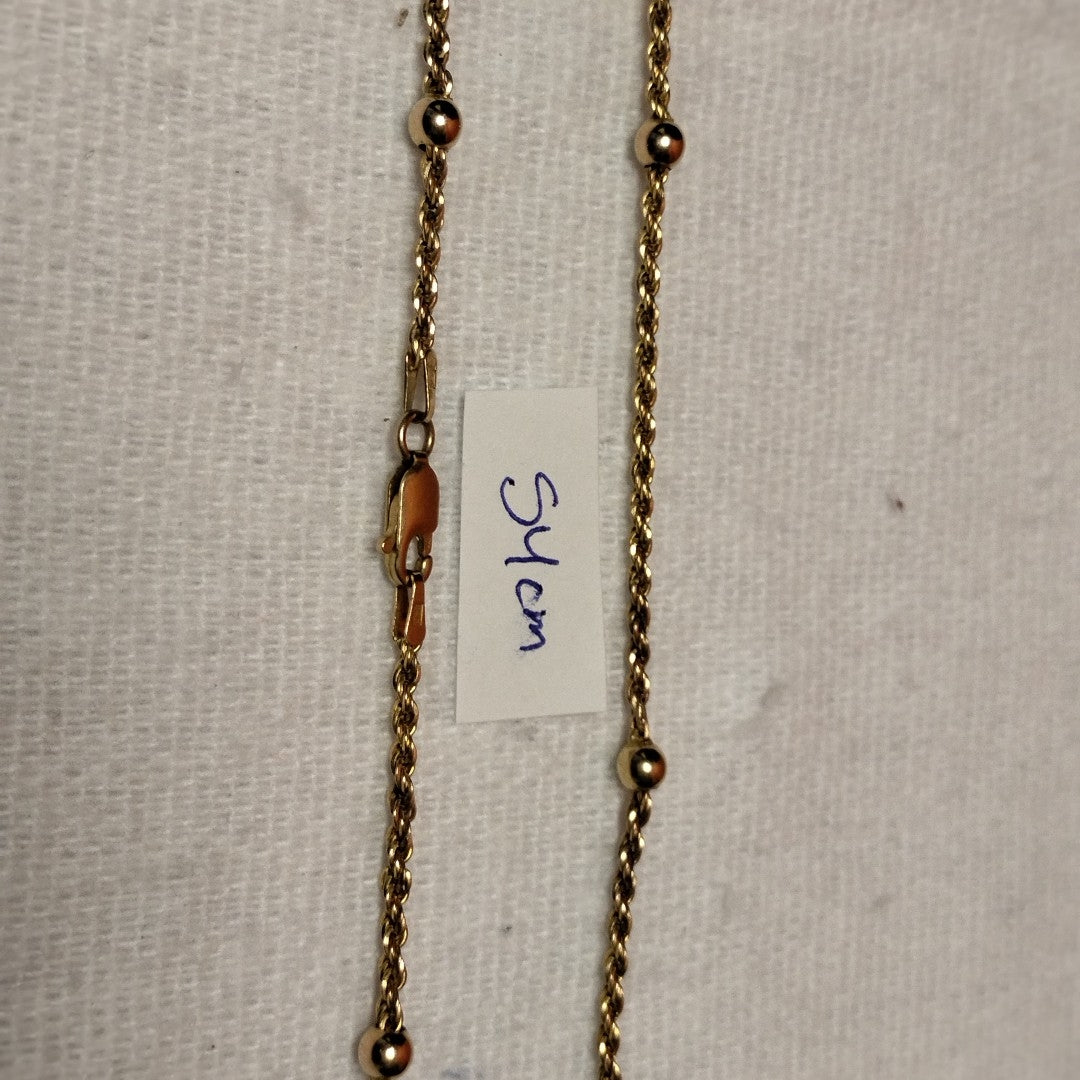 GARGANTILLA ORO 14 K 10,00 GRMS (SEMINUEVO)