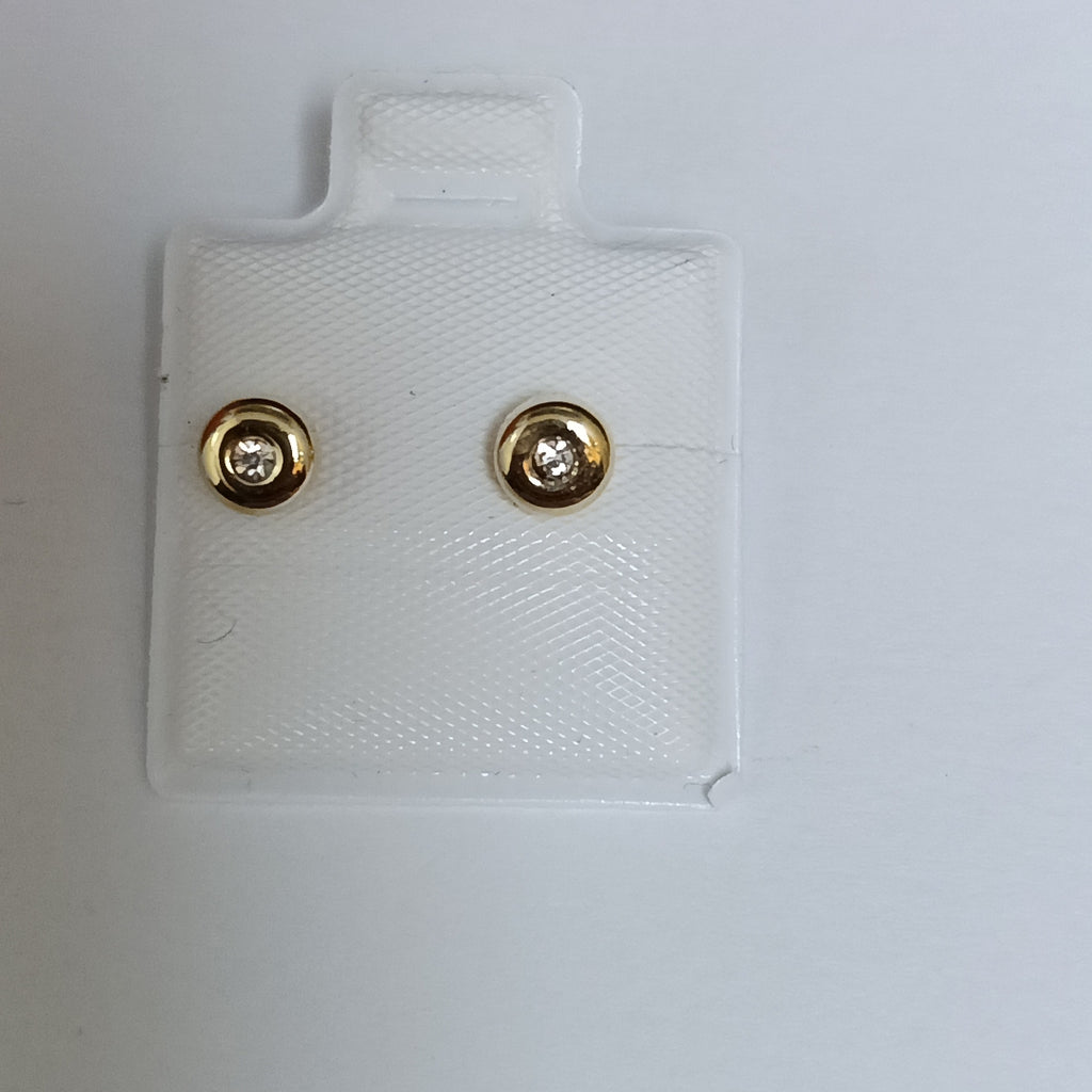 BROQUELES BROQUEL C CIRCONIA 14K 0.27 GR (NUEVO)