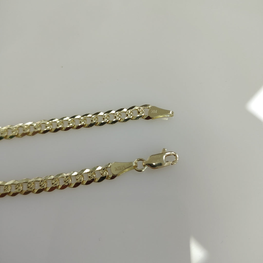 PULSERA BARBADA 14K 21 CM 7.5 GR (NUEVO)