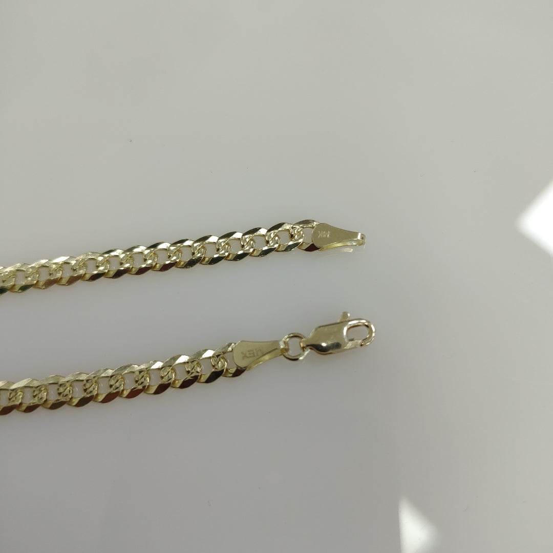 PULSERA BARBADA 14K 21 CM 7.5 GR (NUEVO)