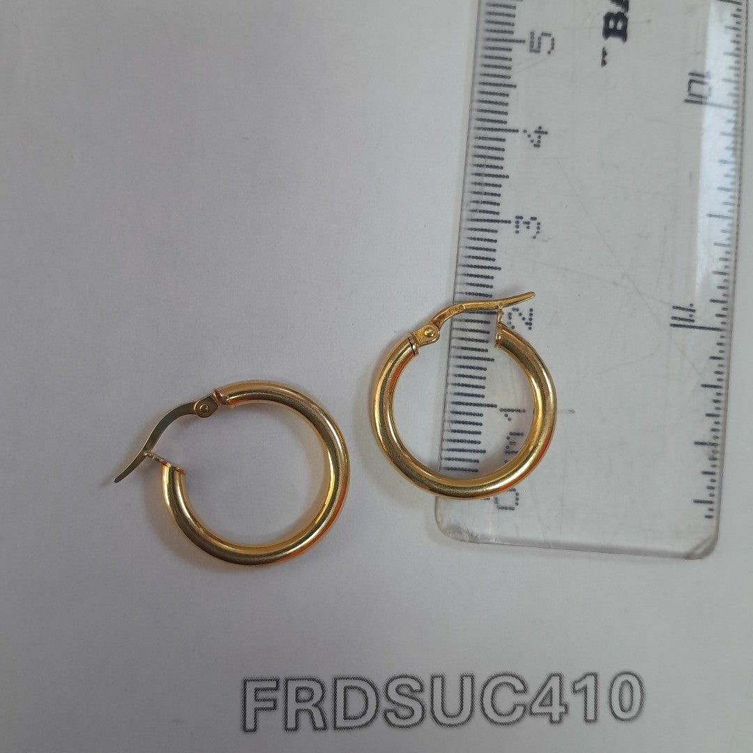 ARRACADAS PAR ORO 14 K 1.3 GRMS (SEMINUEVO)