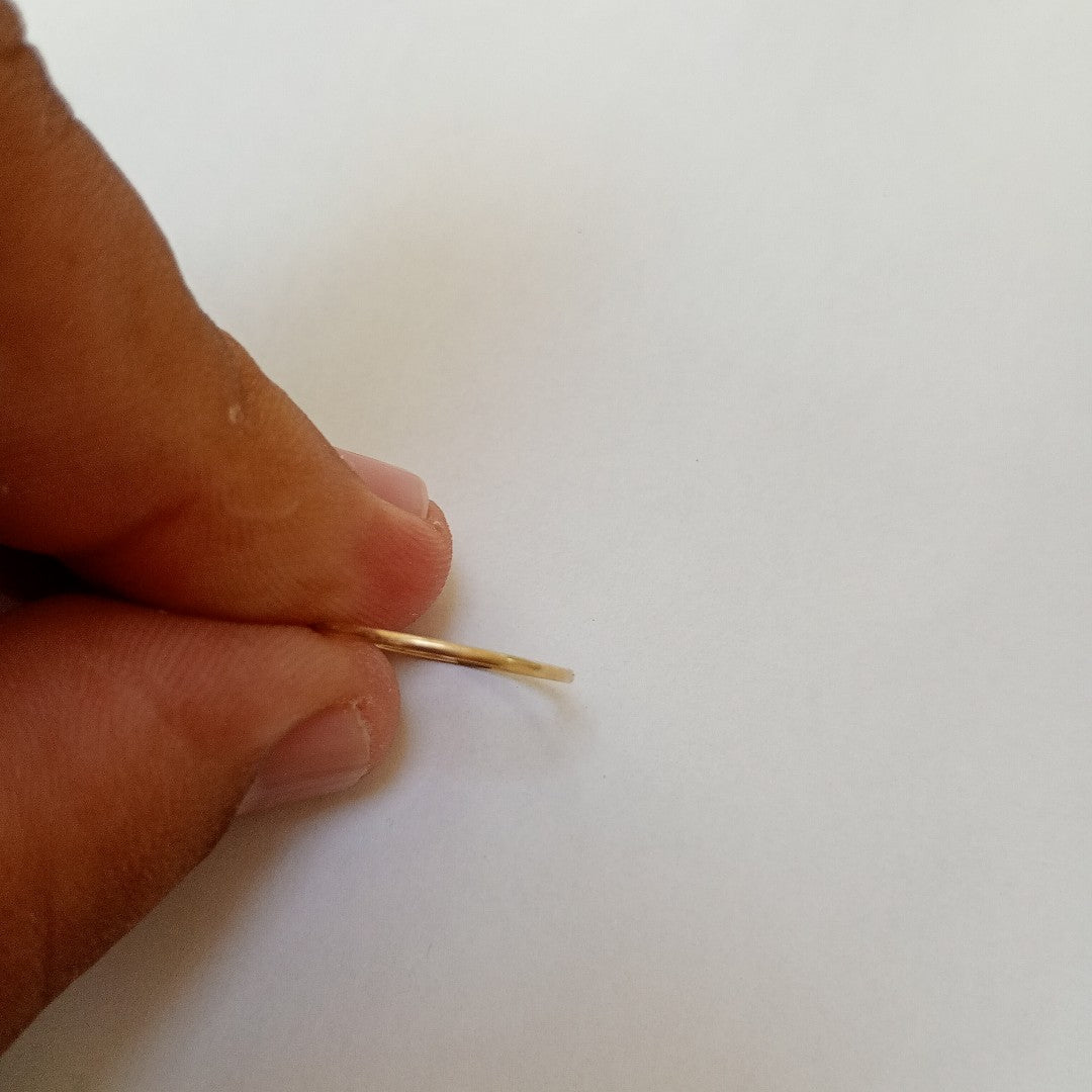 ARGOLLA ORO 14 K 0,50 GRMS (SEMINUEVO)