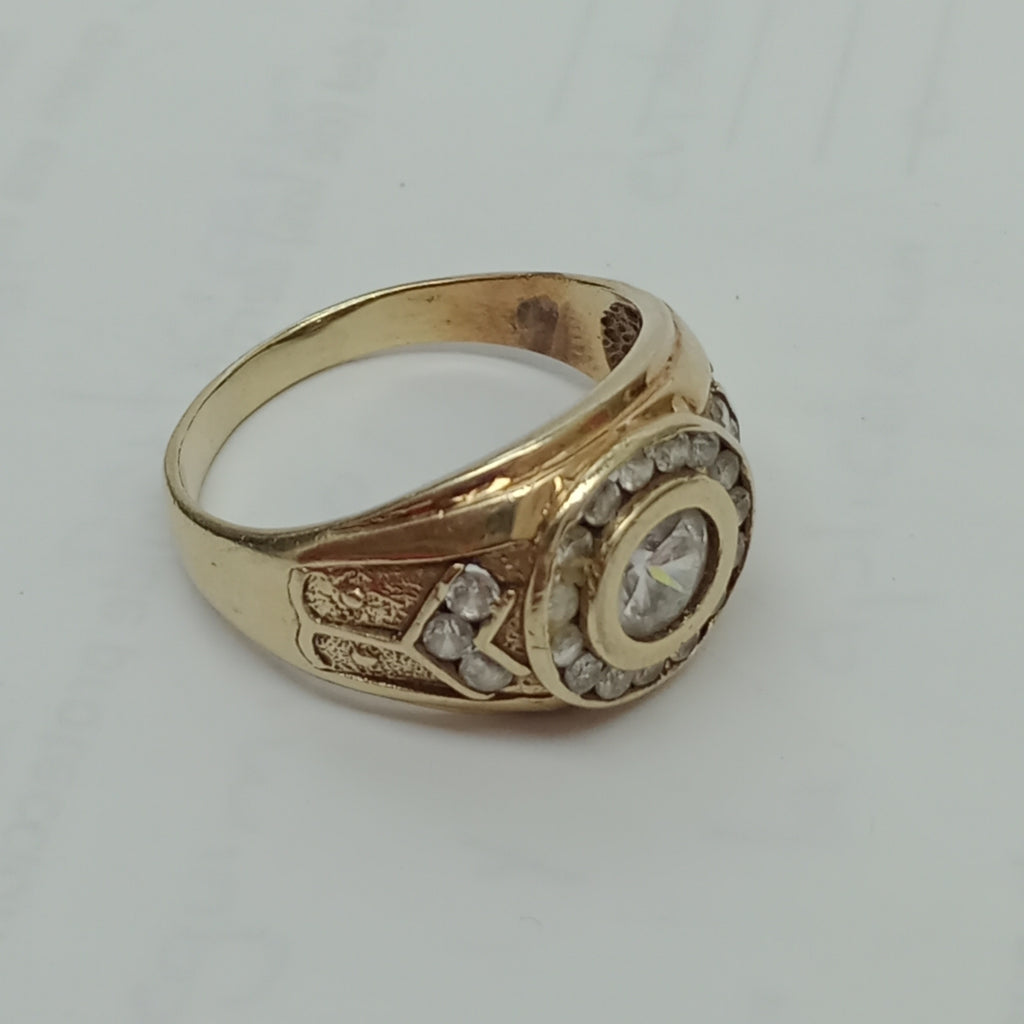 ANILLO ORO 10 K 6,60 GRMS (SEMINUEVO)