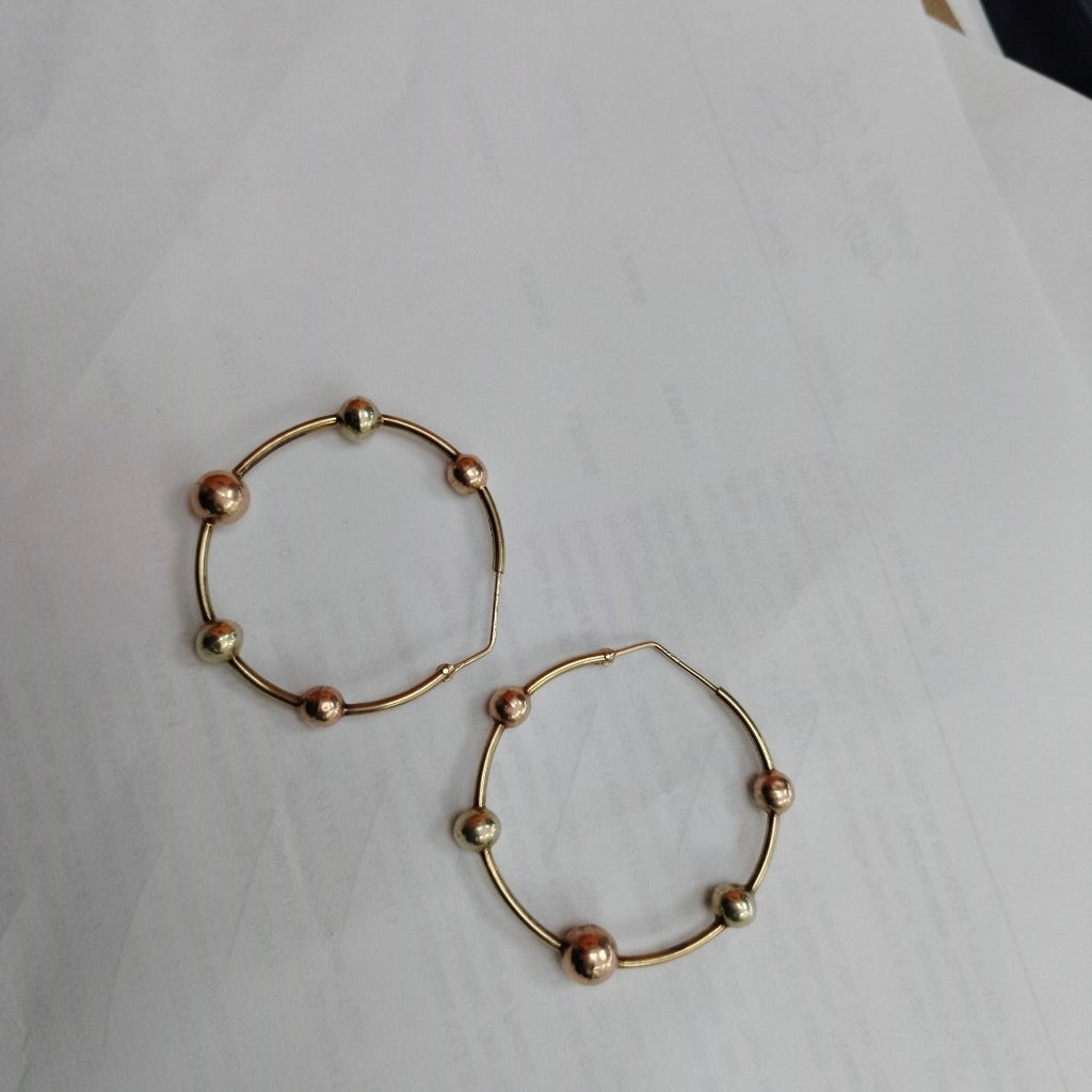 ARRACADAS PAR ORO 10 K 5,00 GRMS (SEMINUEVO)