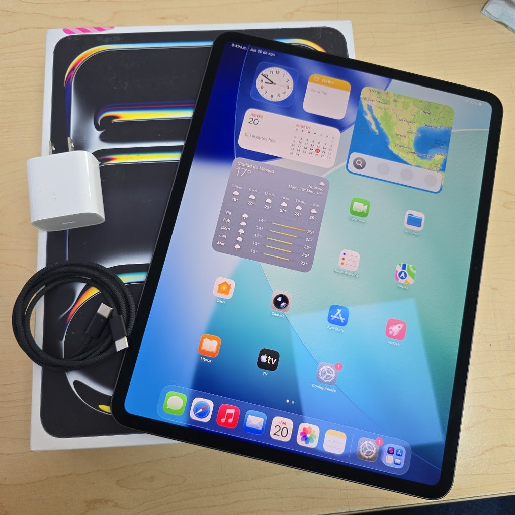 TABLETA APPLE IPAD PRO (M5) 13" A3360 (2025) 512 GB 12 GB RAM (SEMINUEVO)