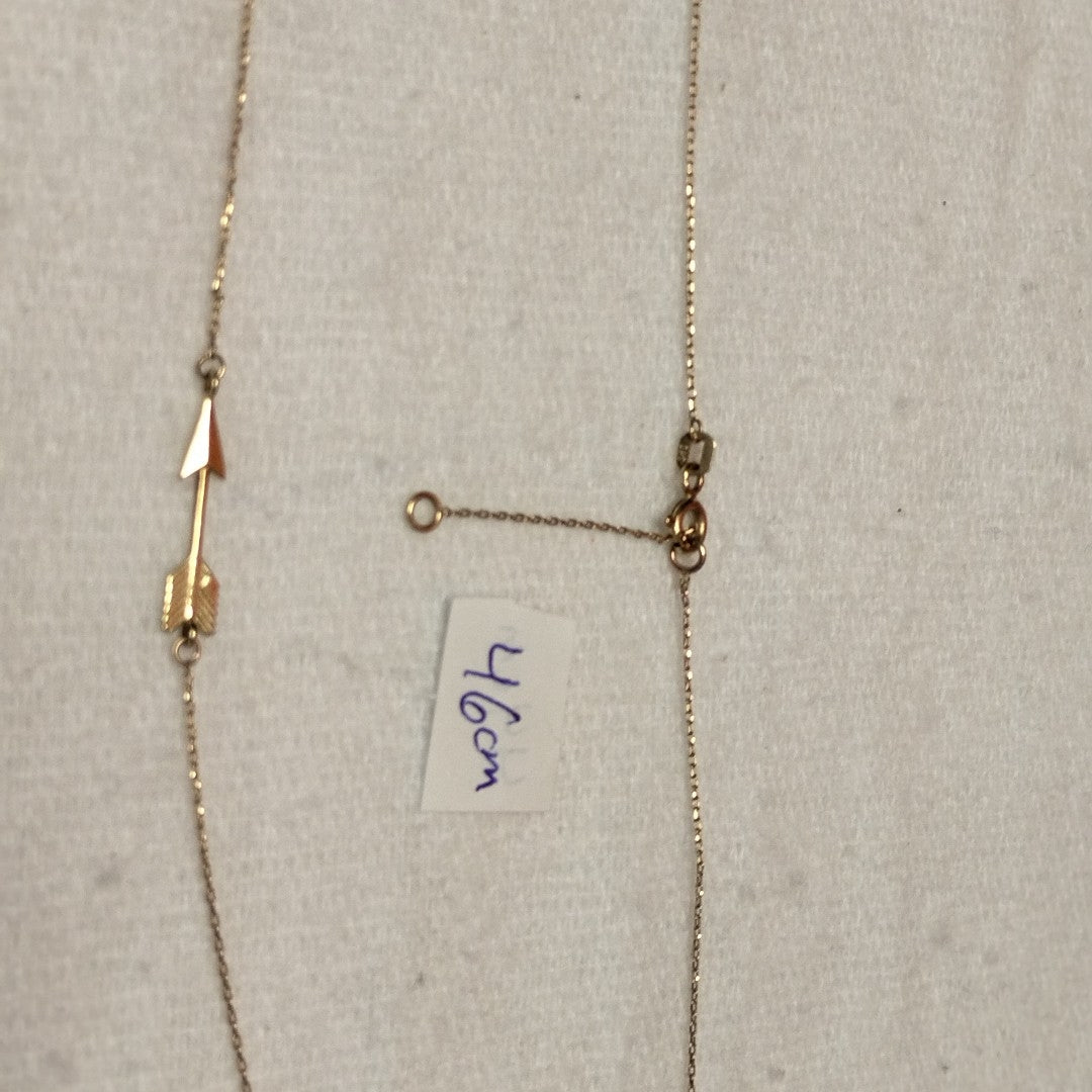 GARGANTILLA ORO 14 K 1,30 GRMS (SEMINUEVO)