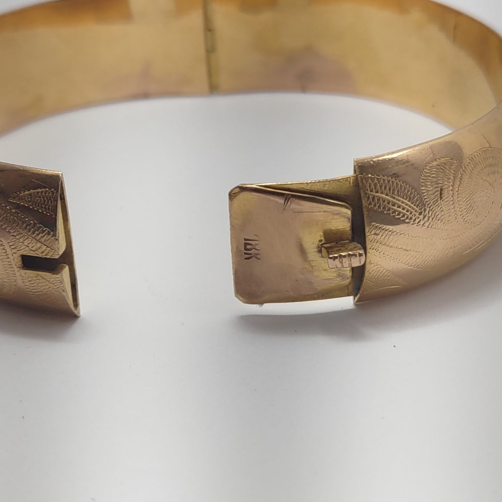 PULSERA RIGIDA ORO 18 K 72,60 GRMS (SEMINUEVO)