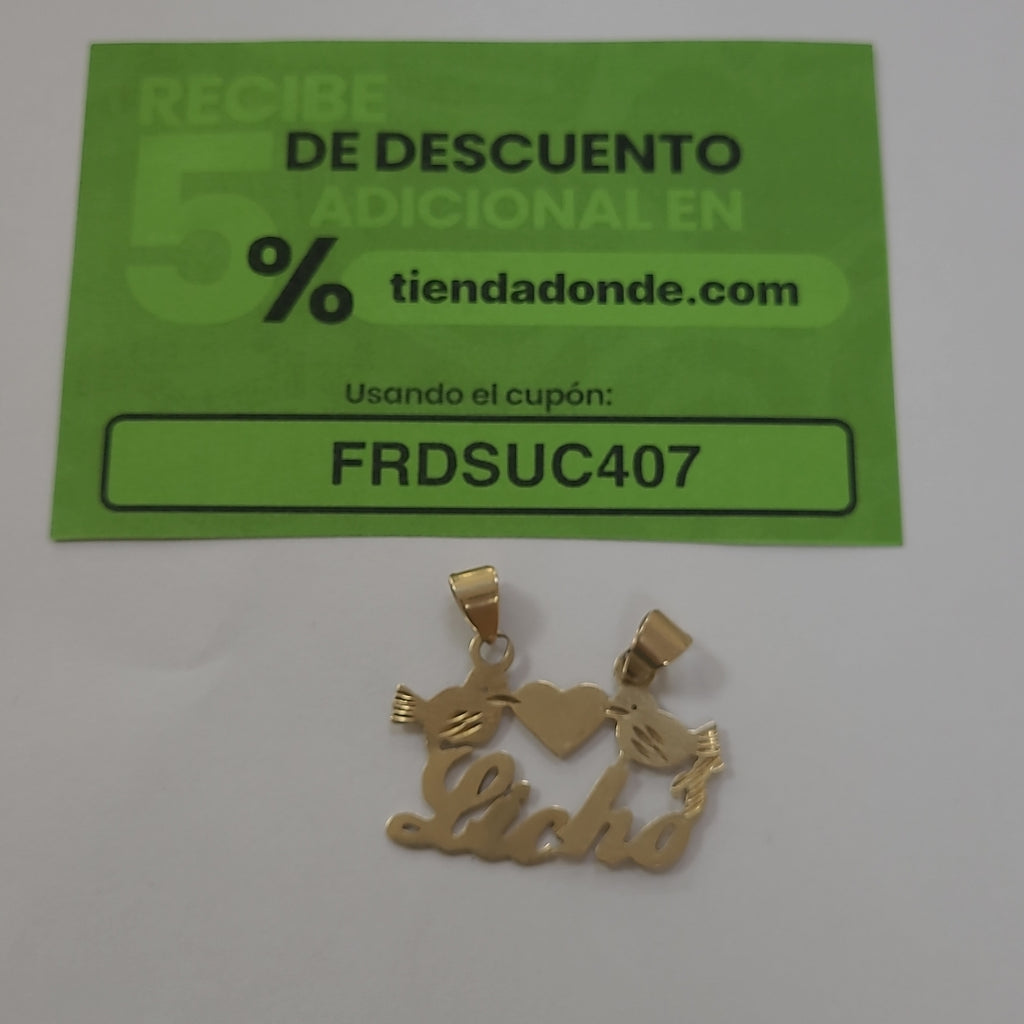 DIJE ORO 10 K 3,70 GRMS (SEMINUEVO)