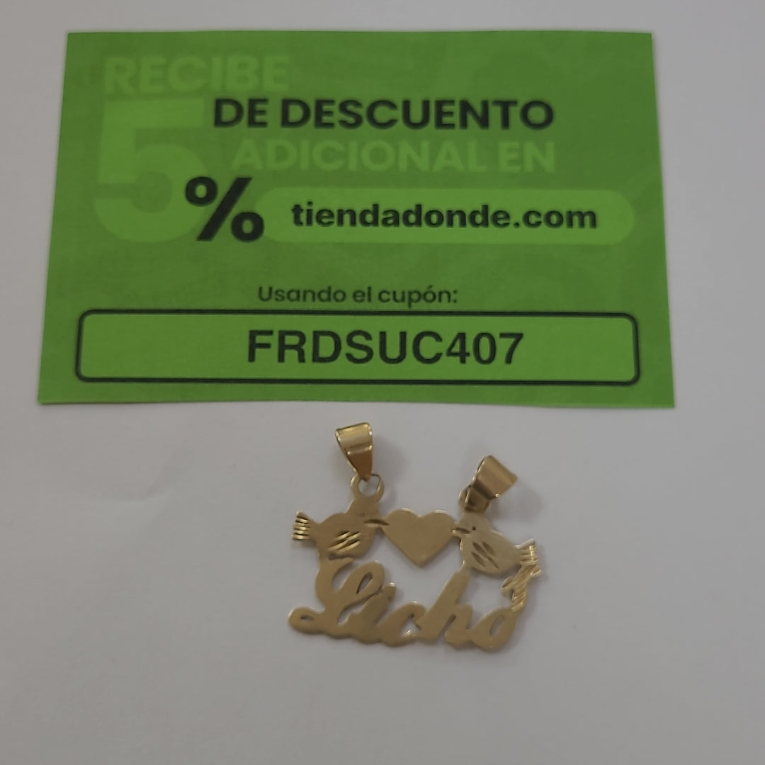 DIJE ORO 10 K 3,70 GRMS (SEMINUEVO)
