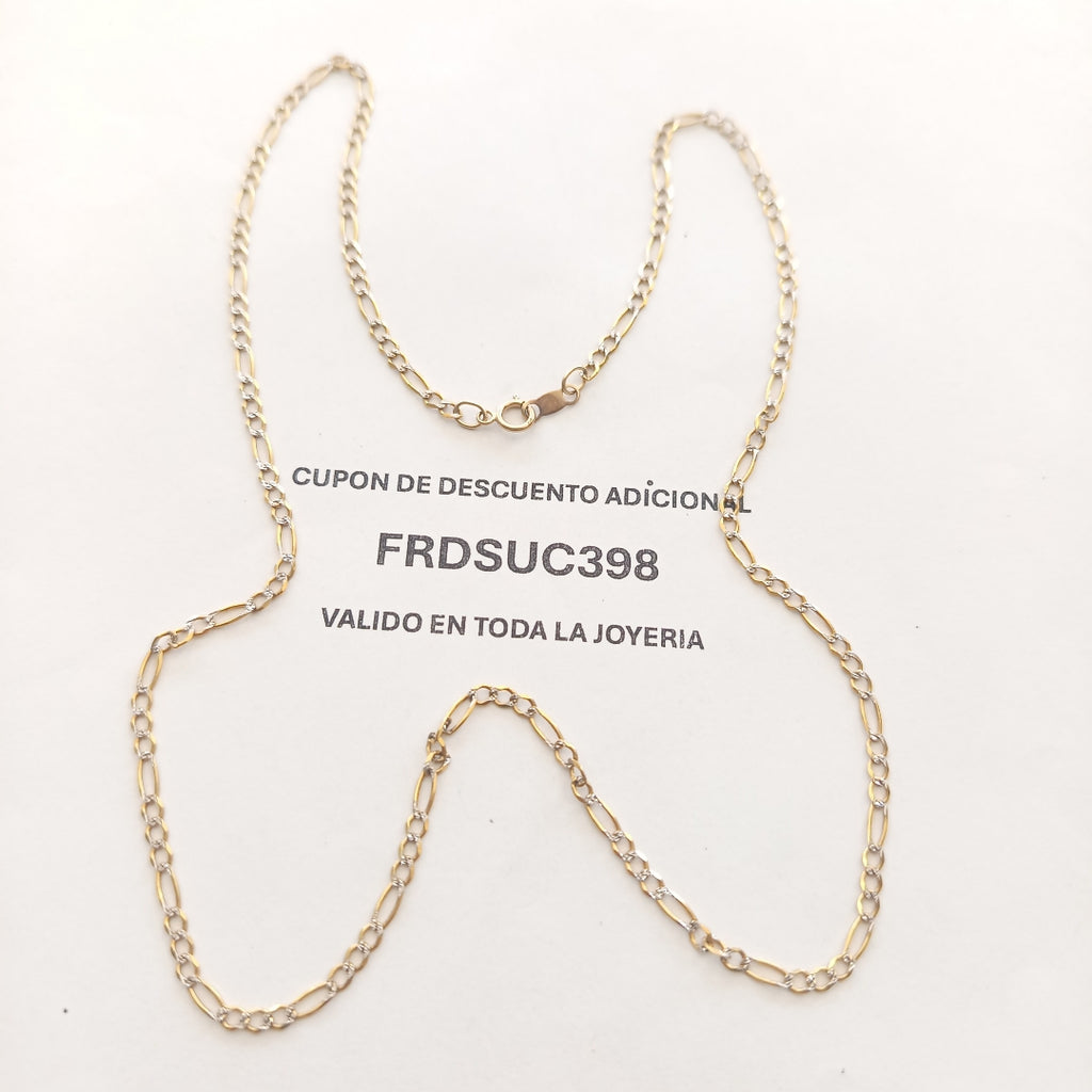 CADENA ORO,RODIADO 10 K 4,20 GRMS (SEMINUEVO)
