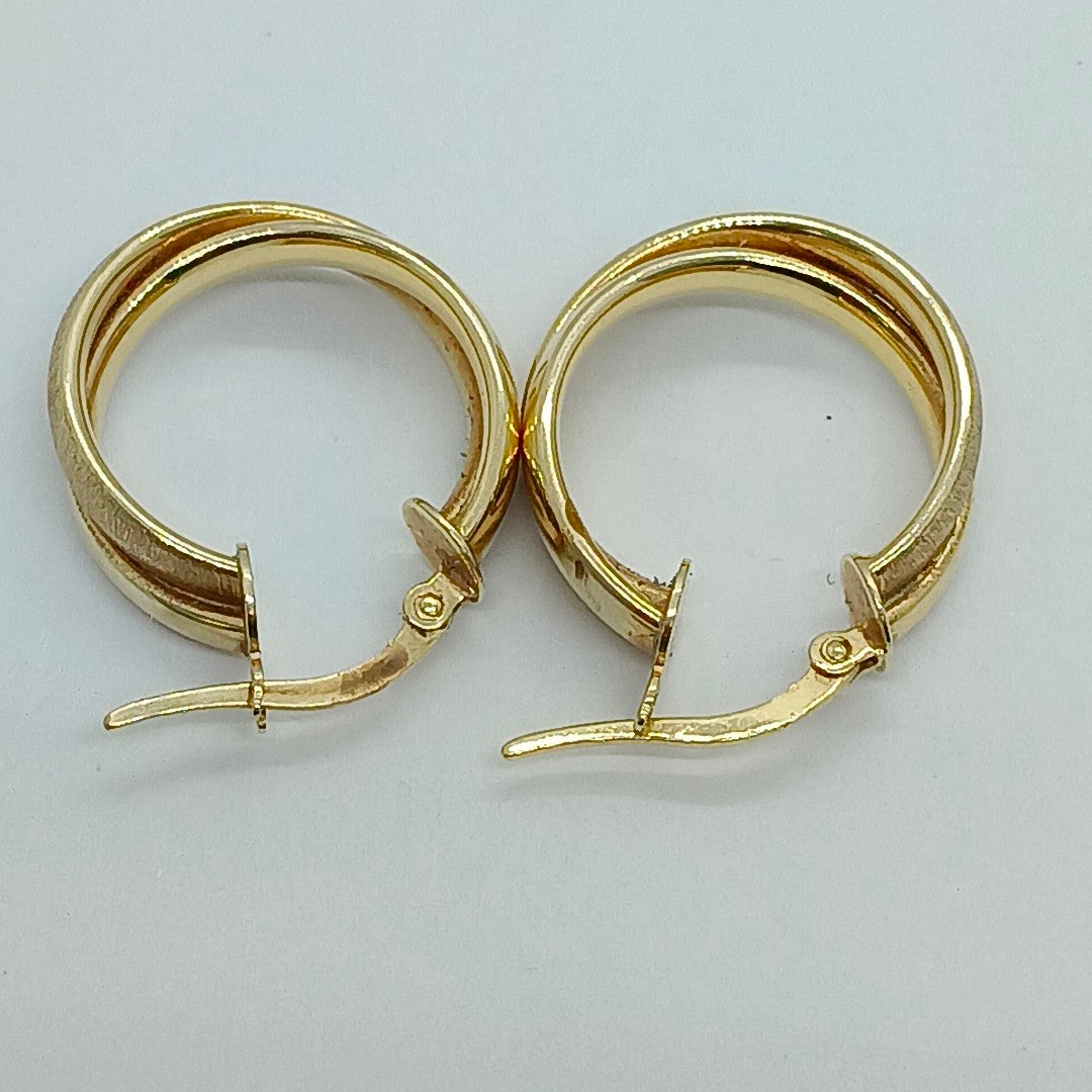 ARRACADAS PAR ORO 14 K 2,30 GRMS (SEMINUEVO)