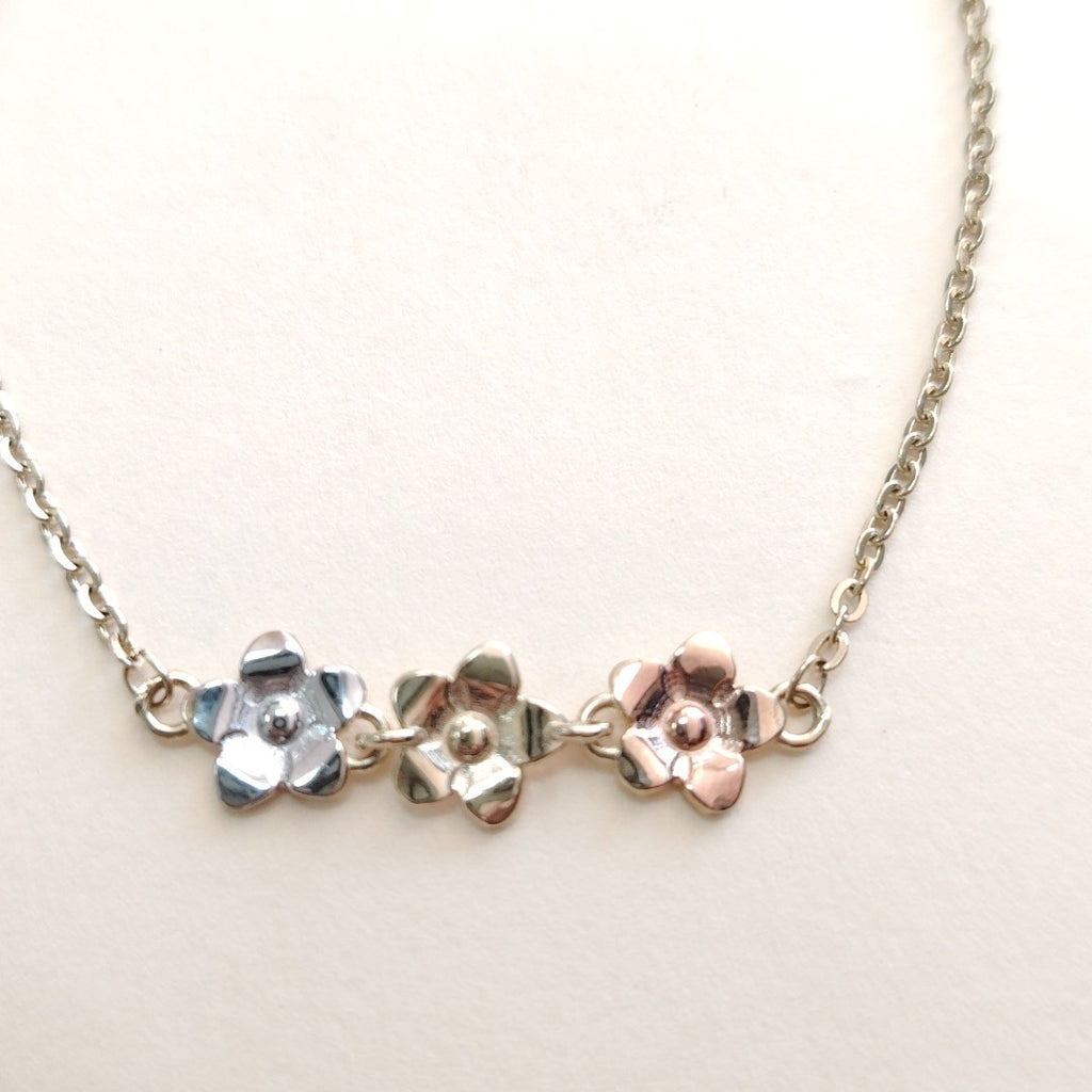 PULSERA TEJIDO ESPECIAL FIG FLORES 14K 18 CM 2 GR (NUEVO)