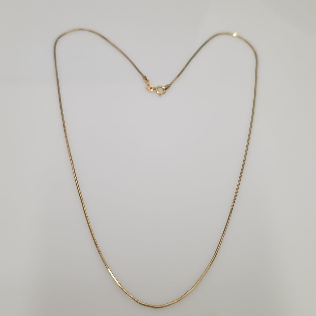 CADENA ORO 14 K 3.3 GRMS (SEMINUEVO)