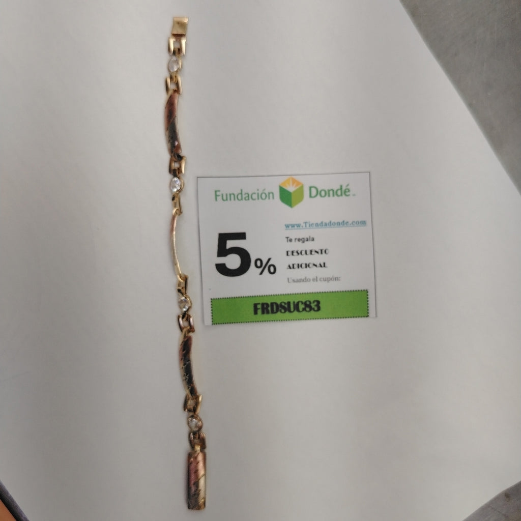 PULSERA RODIADO 10 K 7,80 GRMS (SEMINUEVO)