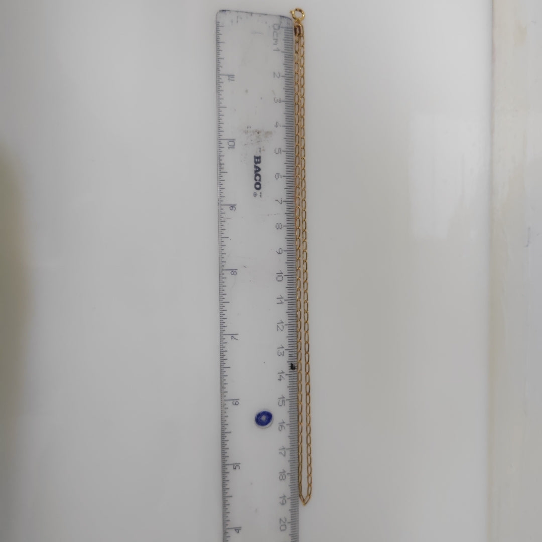 CADENA ORO 14 K 2.5 GRMS (SEMINUEVO)