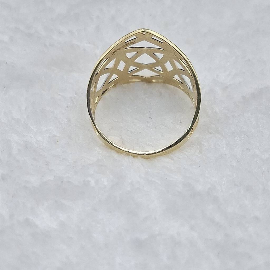 ANILLOS CON ESTRELLA CELTA 14K TALLA 7.5 2.2 GR (NUEVO)