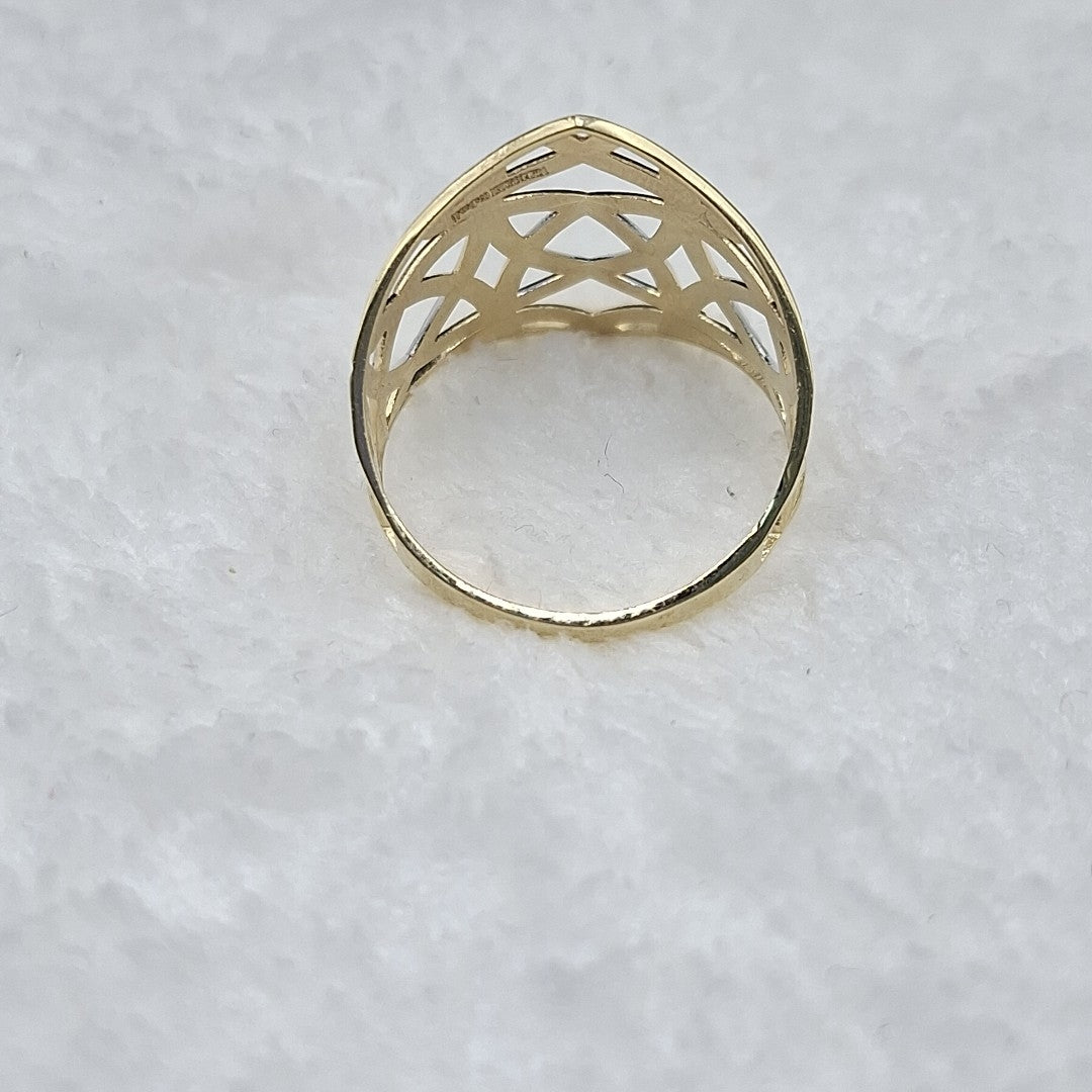 ANILLOS CON ESTRELLA CELTA 14K TALLA 7.5 2.2 GR (NUEVO)