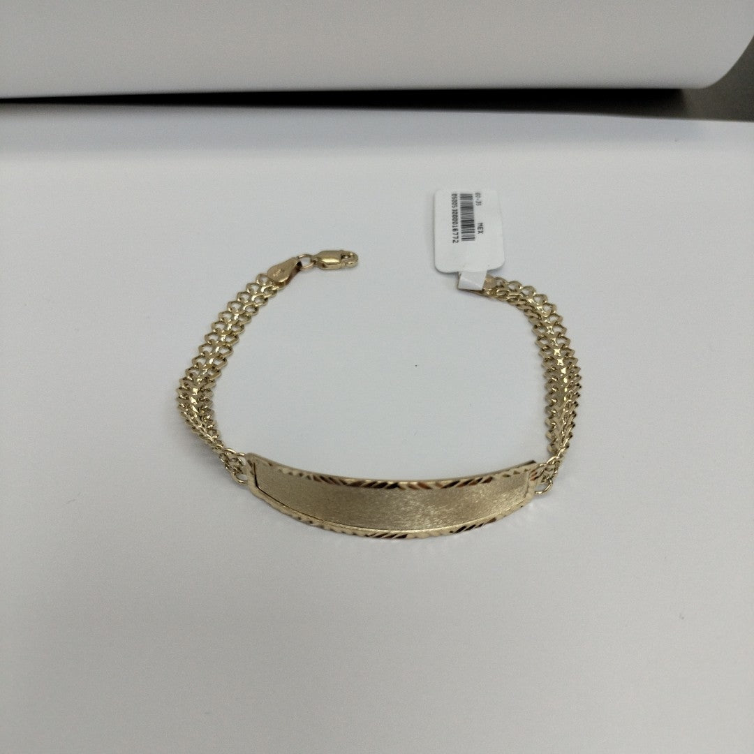 PULSERA ESCLAVA CHINO 14K 21 CM 9.9 GR (NUEVO)