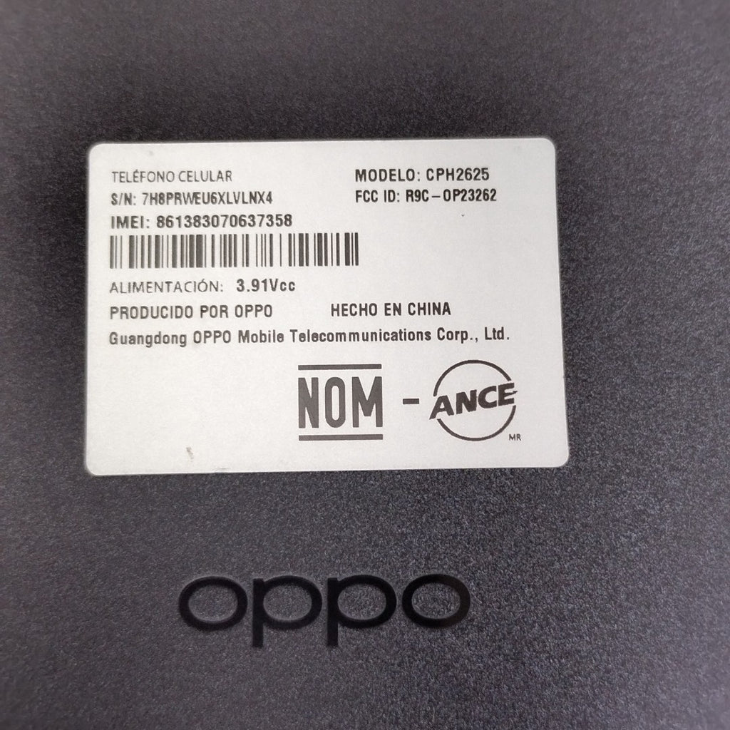 CELULAR OPPO RENO12 5G CPH2625 (2024) 512 GB 12 GB RAM (SEMINUEVO)