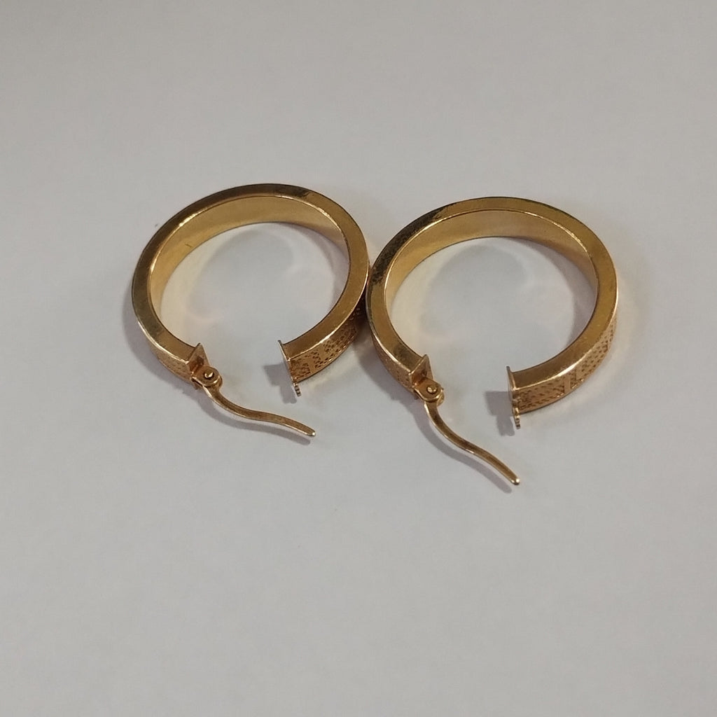 ARRACADAS PAR ORO 14 K 2.1 GRMS (SEMINUEVO)