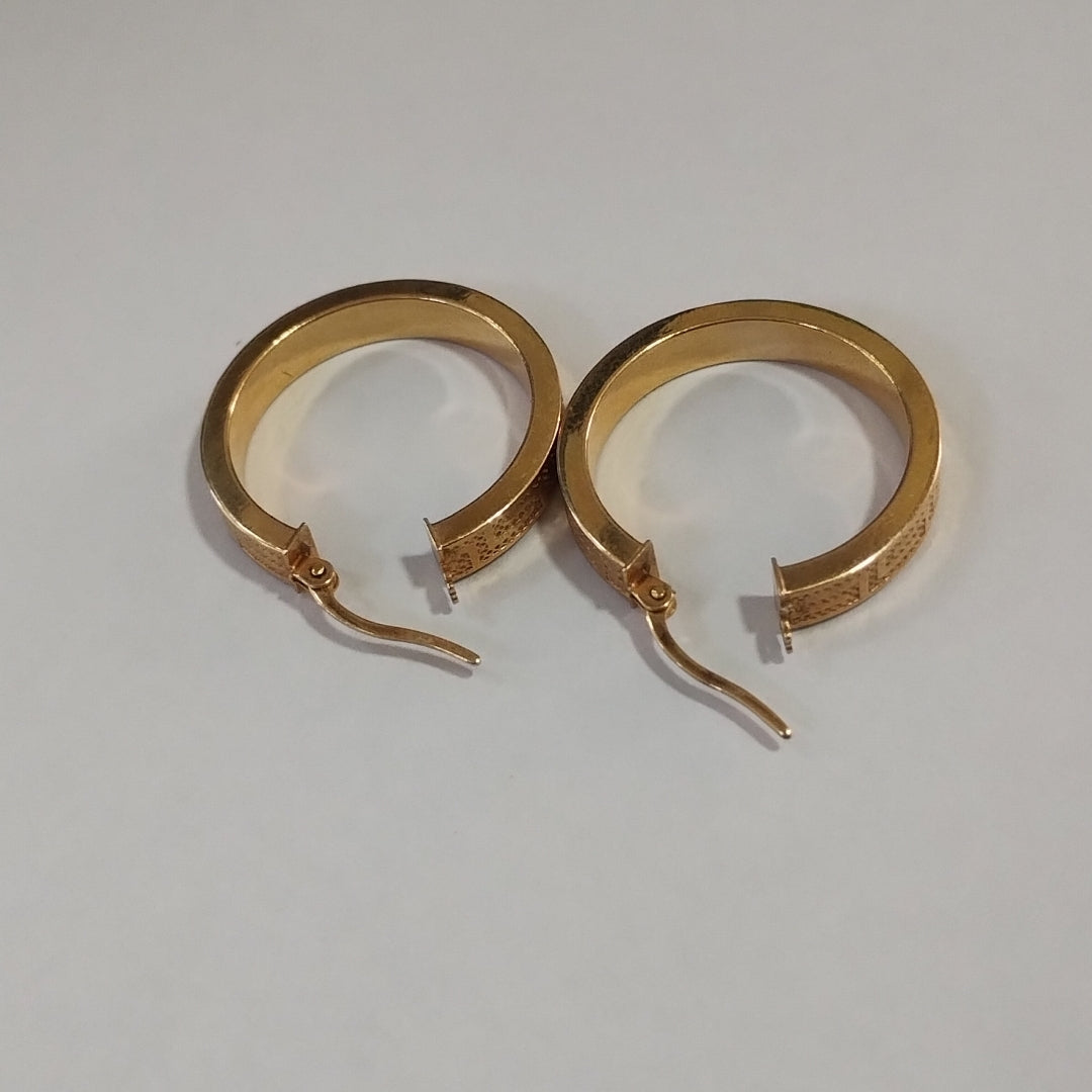 ARRACADAS PAR ORO 14 K 2.1 GRMS (SEMINUEVO)