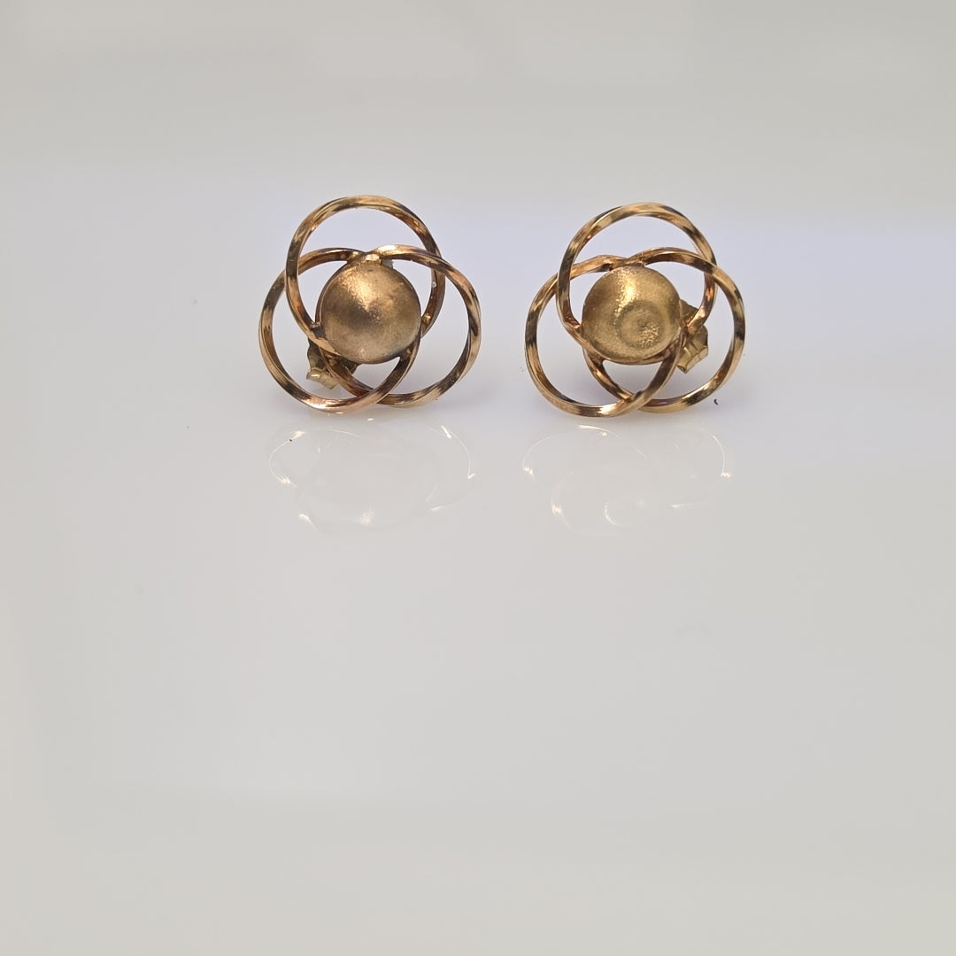 ARETES PAR ORO 10 K 1.3 GRMS (SEMINUEVO)