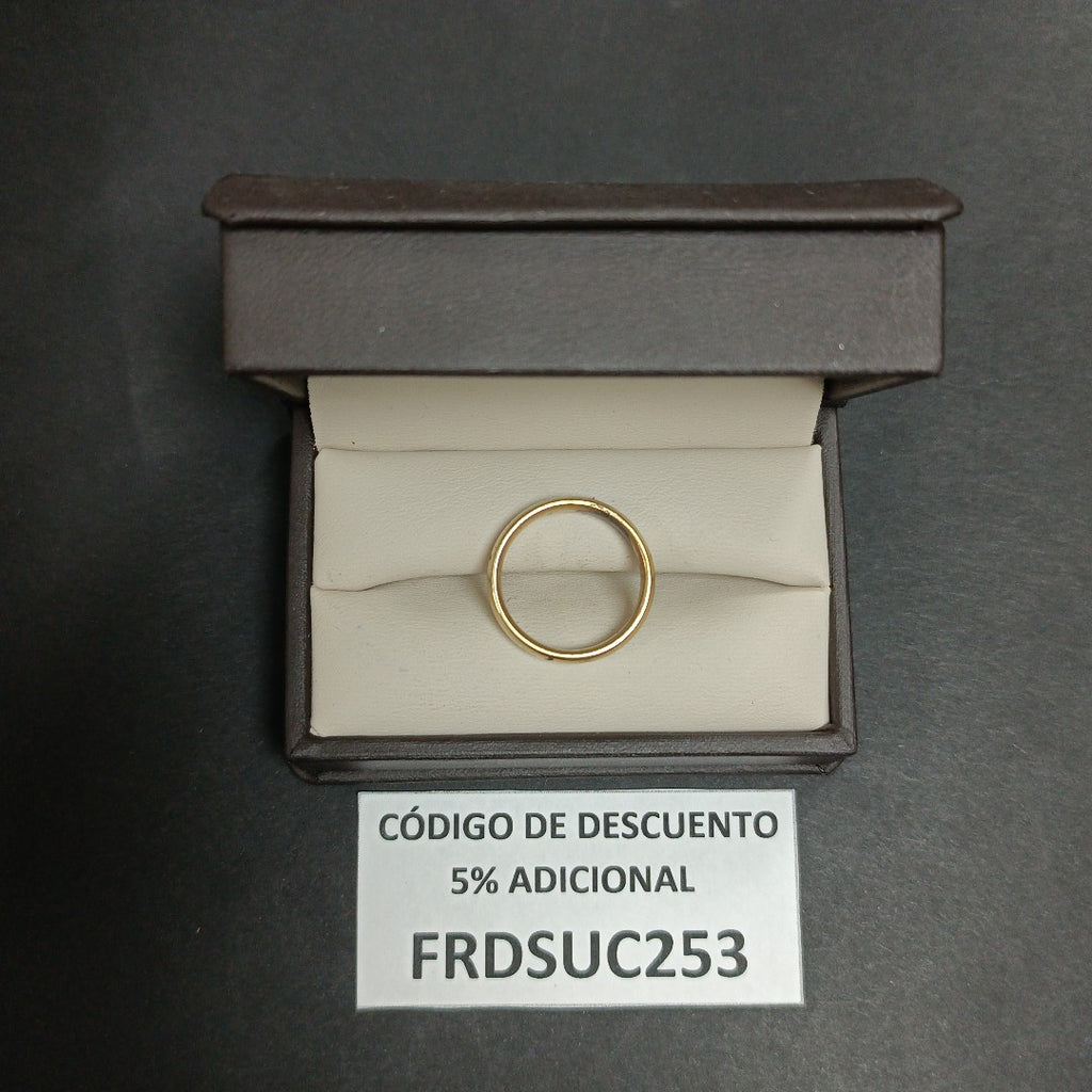 ARGOLLA ORO 10 K 4,50 GRMS (SEMINUEVO)