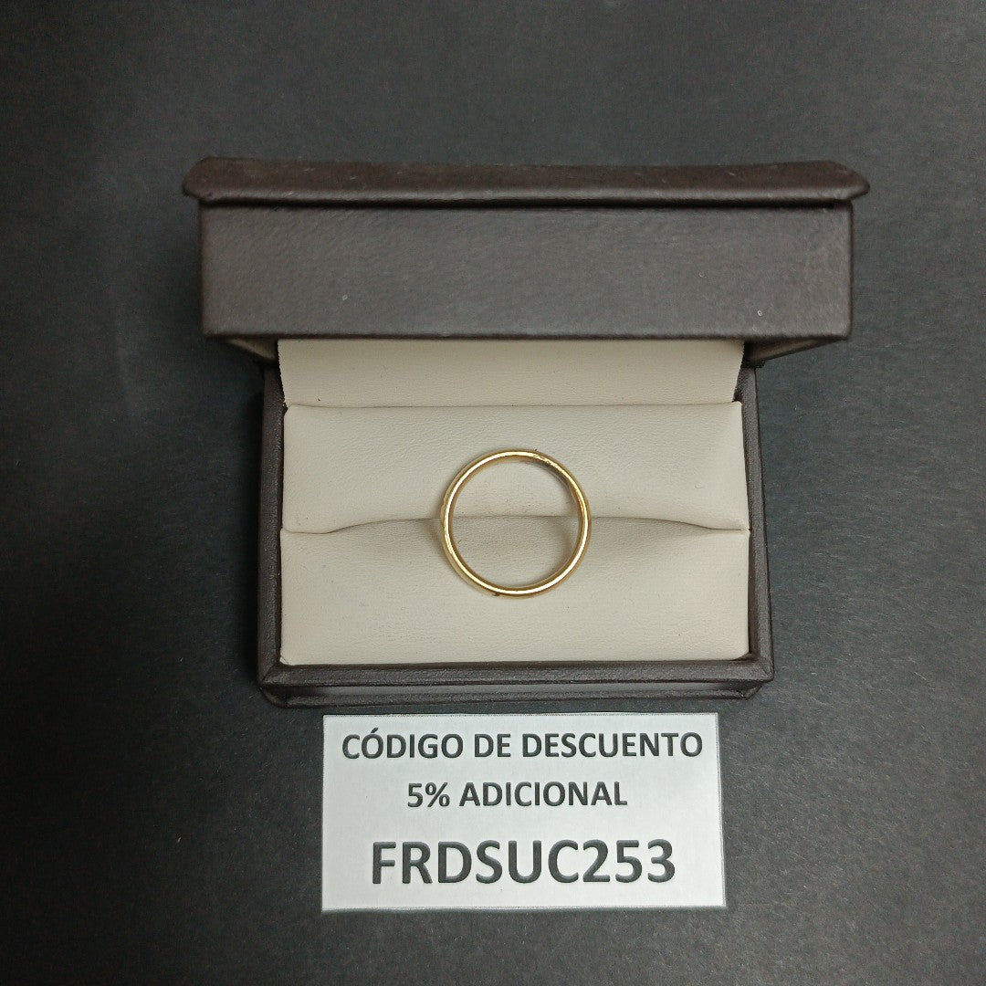 ARGOLLA ORO 10 K 4,50 GRMS (SEMINUEVO)