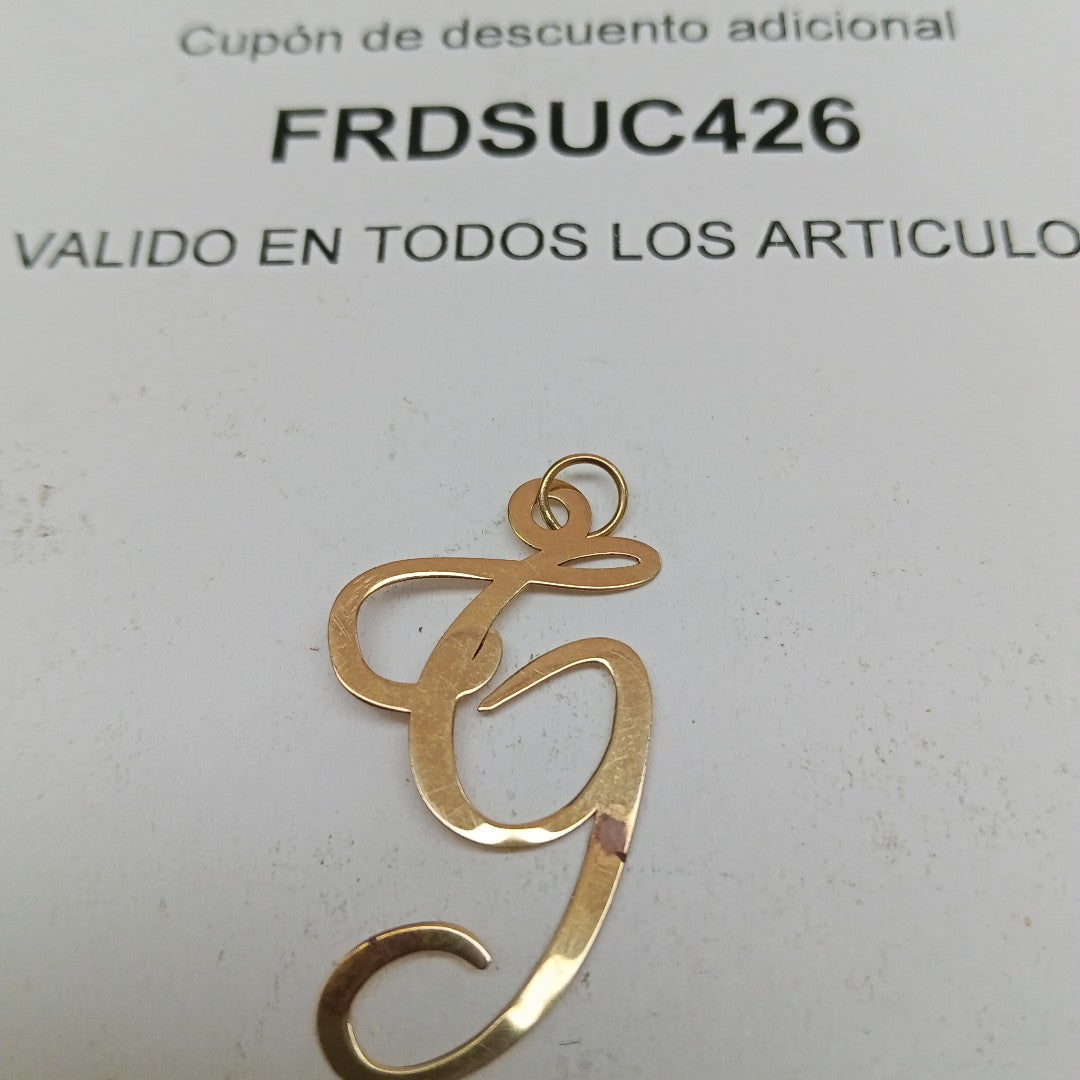 DIJE ORO 14 K 0.6 GRMS (SEMINUEVO)