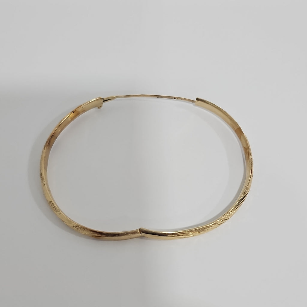 PULSERA RIGIDA ORO 14 K 5.1 GRMS (SEMINUEVO)