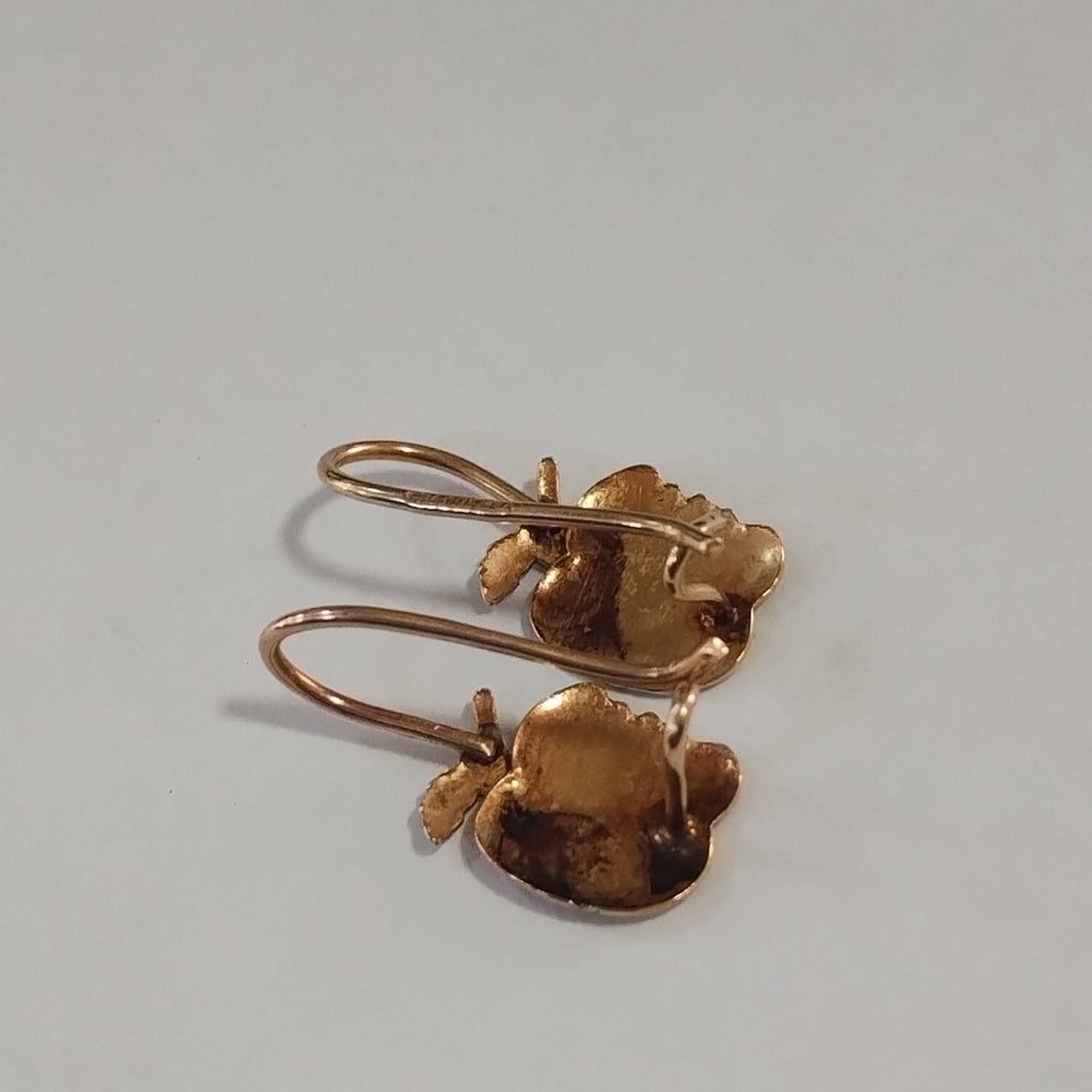ARETES PAR ORO 10 K 1.3 GRMS (SEMINUEVO)