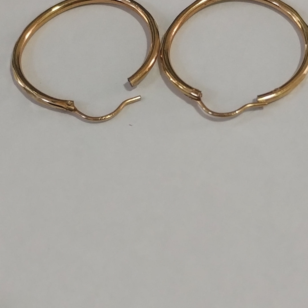 ARRACADAS PAR ORO 10 K 1.4 GRMS (SEMINUEVO)