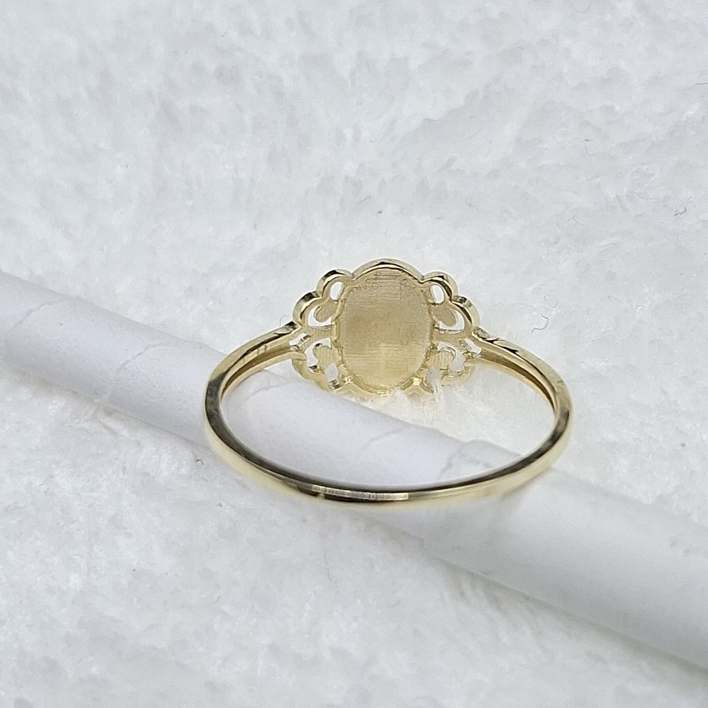 ANILLOS ANILLITO 10K TALLA 7 0.9 GR (NUEVO)