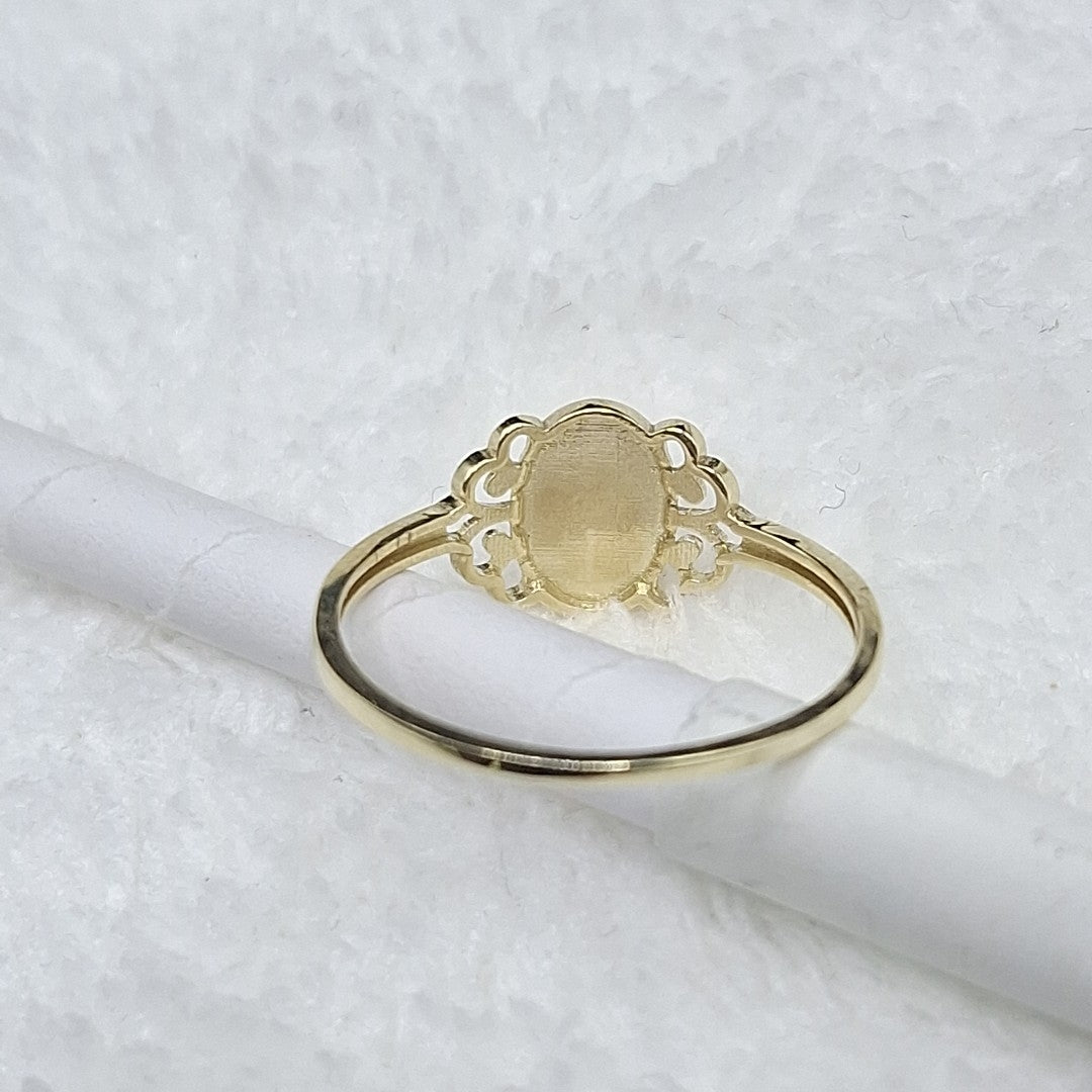 ANILLOS ANILLITO 10K TALLA 7 0.9 GR (NUEVO)