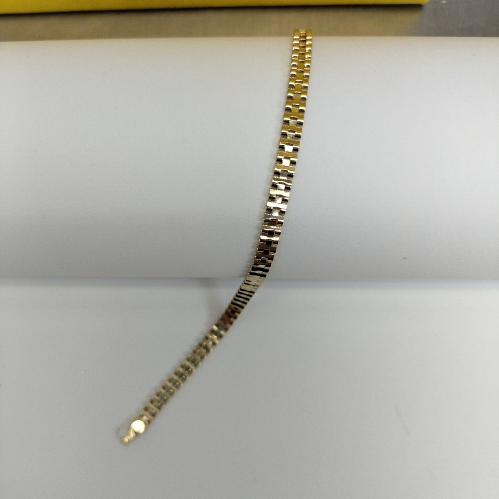 PULSERA ESPECIAL 14K 18 CM 4.1 GR (NUEVO)
