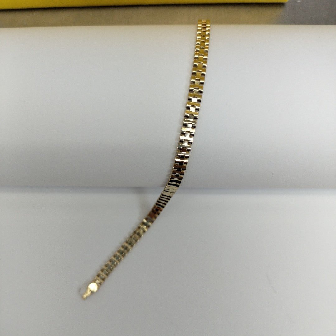 PULSERA ESPECIAL 14K 18 CM 4.1 GR (NUEVO)