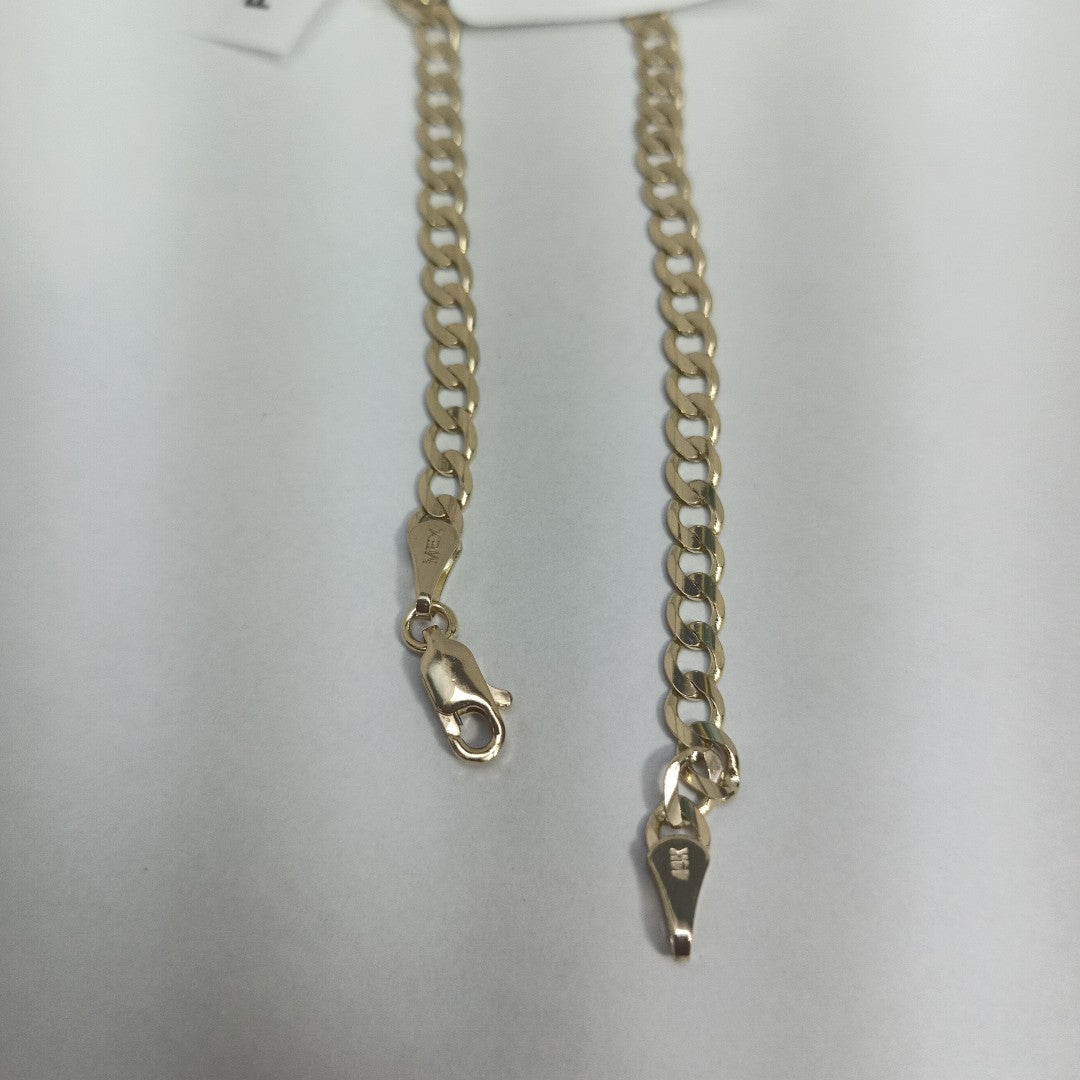 PULSERA BARBADA 14K 21 CM 5 GR (NUEVO)