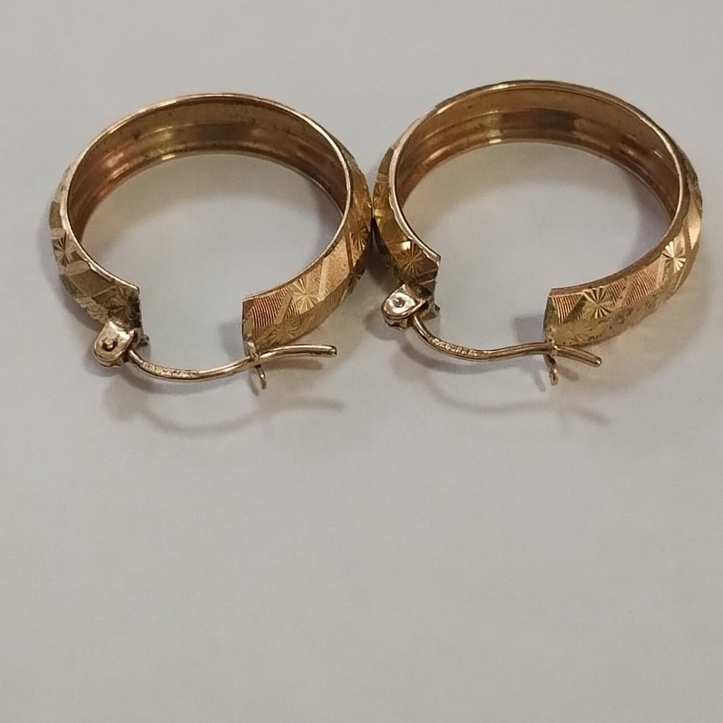 ARRACADAS PAR ORO 10 K 2.5 GRMS (SEMINUEVO)
