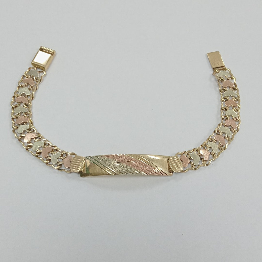 ESCLAVA ORO,ORO COMBINADO 10 K 7,30 GRMS (SEMINUEVO)