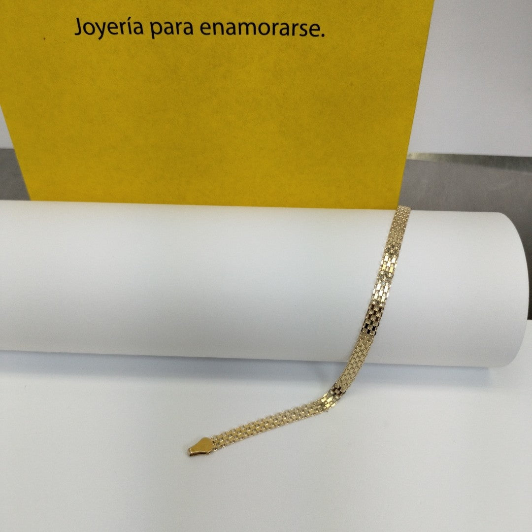 PULSERA ESPECIAL 14K 18 CM 4.4 GR (NUEVO)