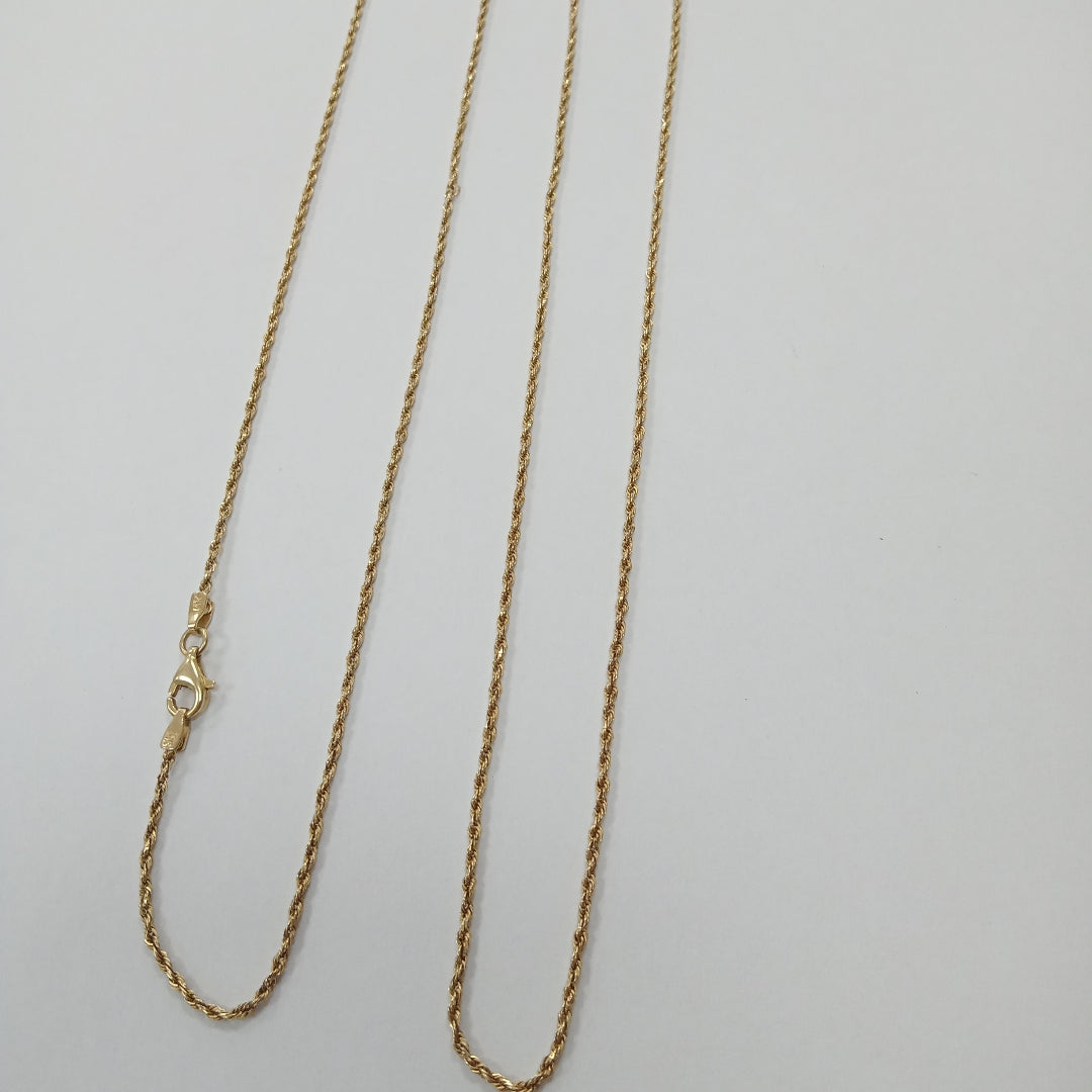 CADENA ORO 14 K 5.7 GRMS (SEMINUEVO)