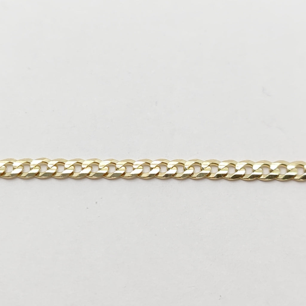 PULSERA BARBADA 14K 18 CM 3.3 GR (NUEVO)