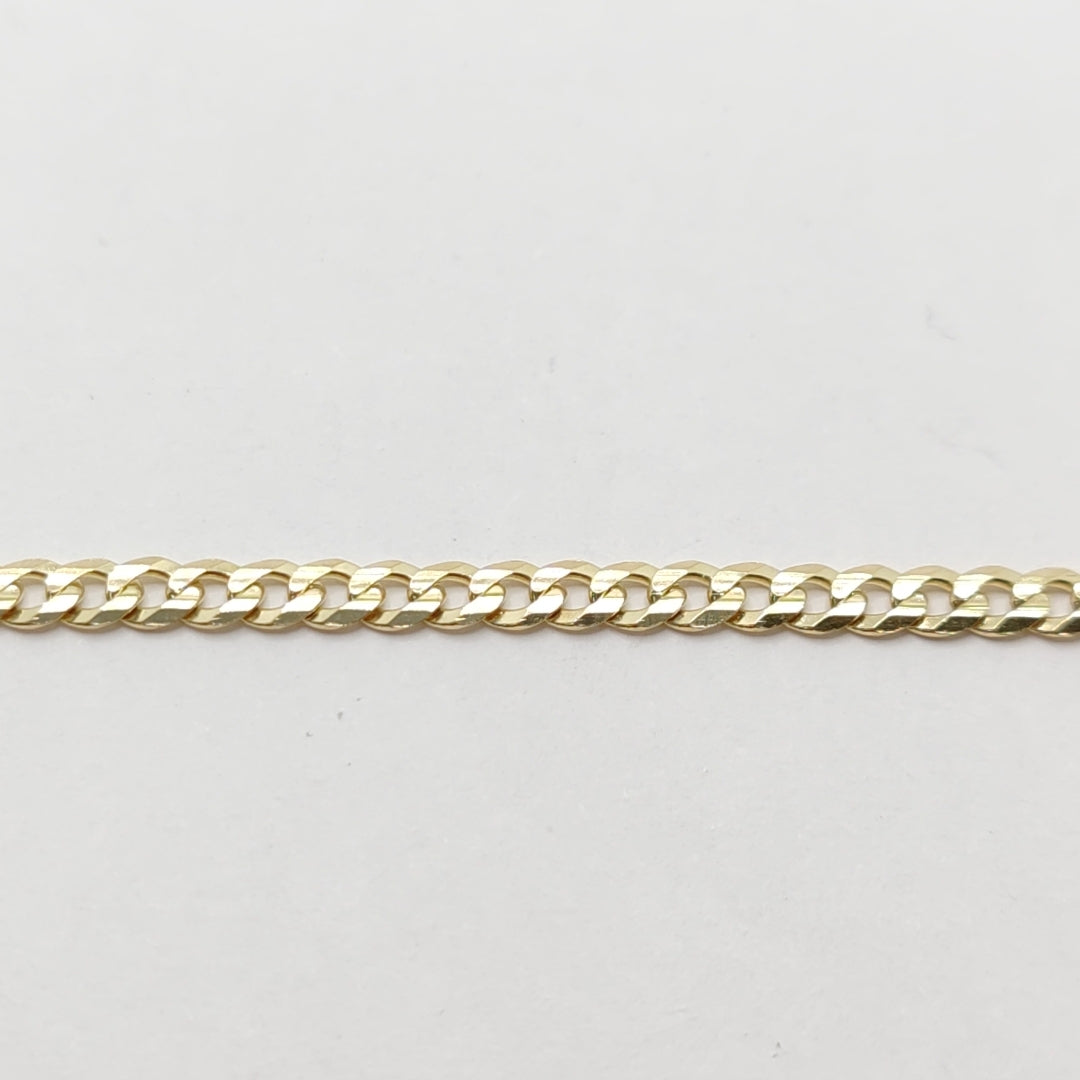 PULSERA BARBADA 14K 18 CM 3.3 GR (NUEVO)