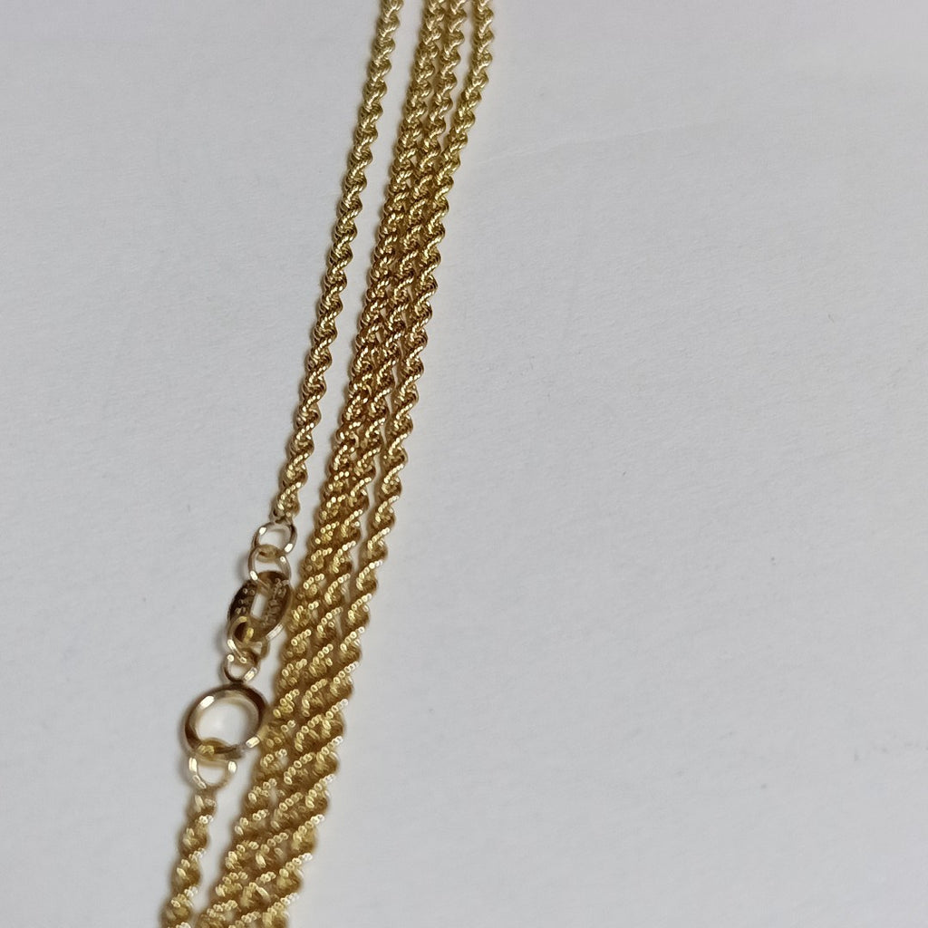 CADENA TORZAL 10K 55 CM 4.7 GR (NUEVO)