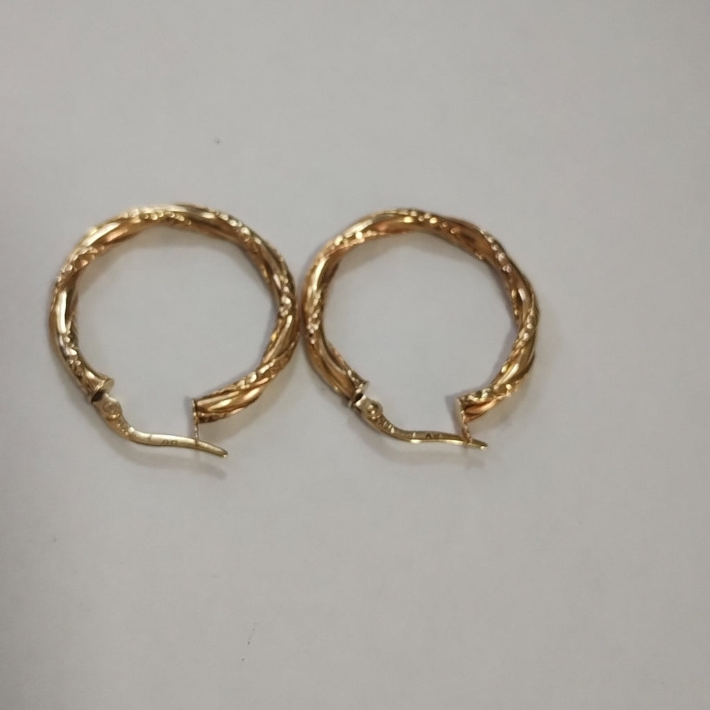 ARRACADAS PAR ORO 8 K 1,50 GRMS (SEMINUEVO)